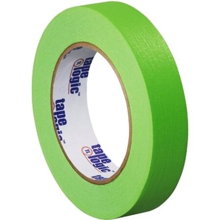 Tape Logic Masking Tape, 1x60 yd., PK12, 1" W x 60 yds L, Light Green, 12 PK T93500312PKA